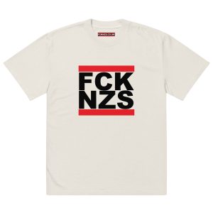 FCK NZS Black Font Oversized T-shirt