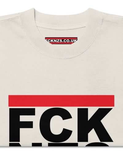 FCK NZS Black Font Oversized T-shirt