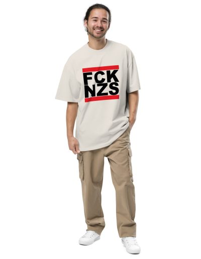 FCK NZS Black Font Oversized T-shirt