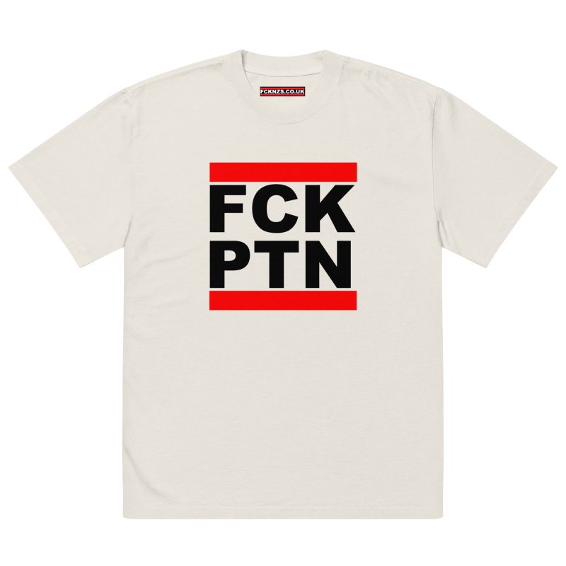 FCK PTN Fuck Putin Oversized T-shirt