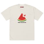 Free Palestine Watermelon Oversized T-shirt