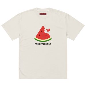 Free Palestine Watermelon Oversized T-shirt