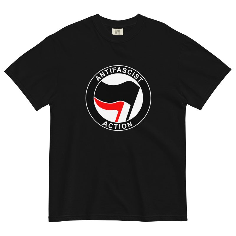 Antifascist Action Unisex Heavyweight T-shirt