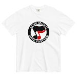 Love Music Hate Fascism Unisex Heavyweight T-shirt