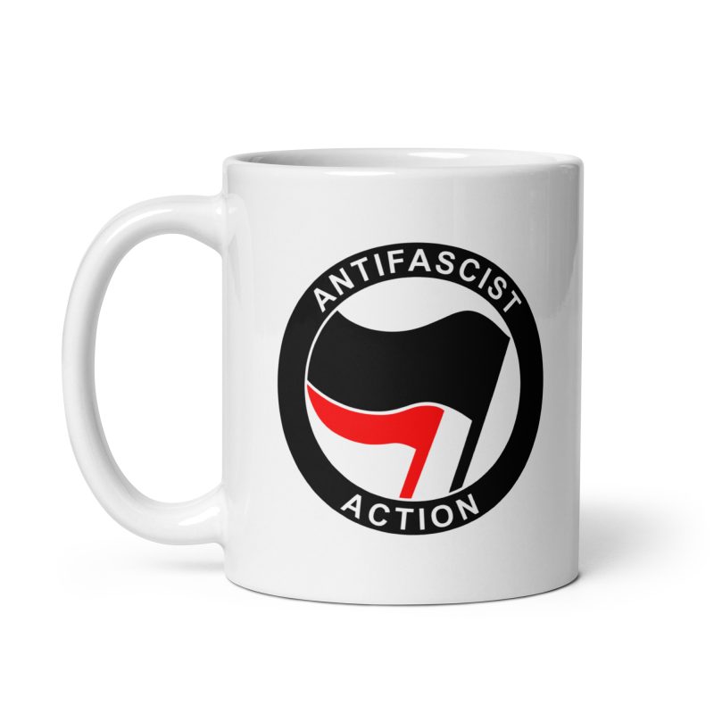 Antifascist Action White Mug
