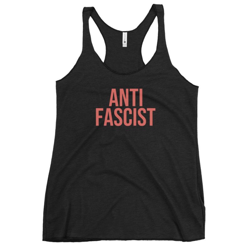 Antifascist Red Women's Racerback Tank Vest