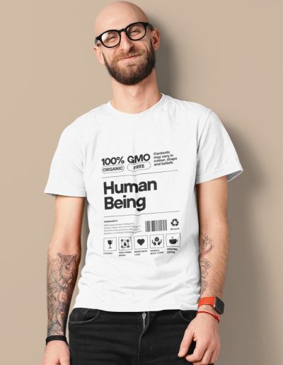 HUMAN BEING Unisex Organic Cotton T-shirt