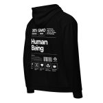 HUMAN BEING Unisex Zip Hoodie