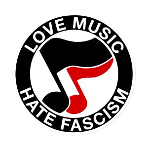 Love Music Hate Fascism Magnet