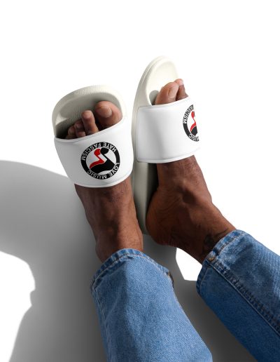 Love Music Hate Fascism Men’s Slides