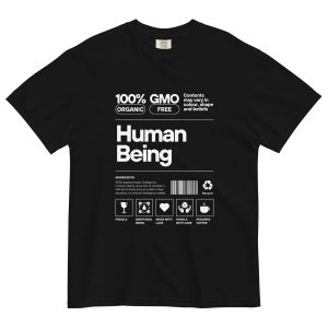 HUMAN BEING Unisex Heavyweight T-shirt