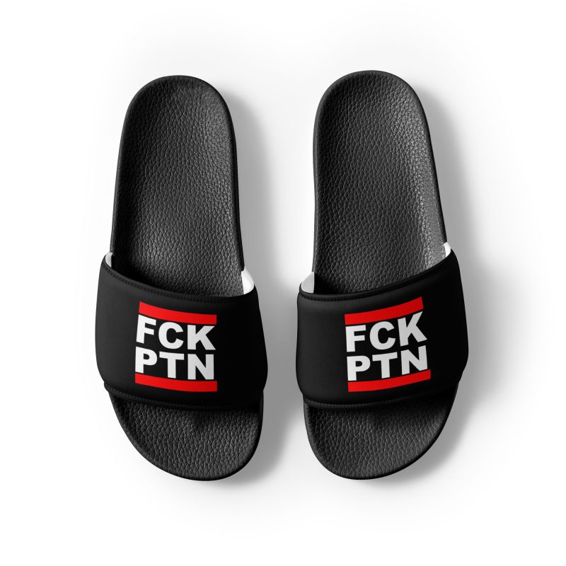 FCK PTN Fuck Putin Women's Slides