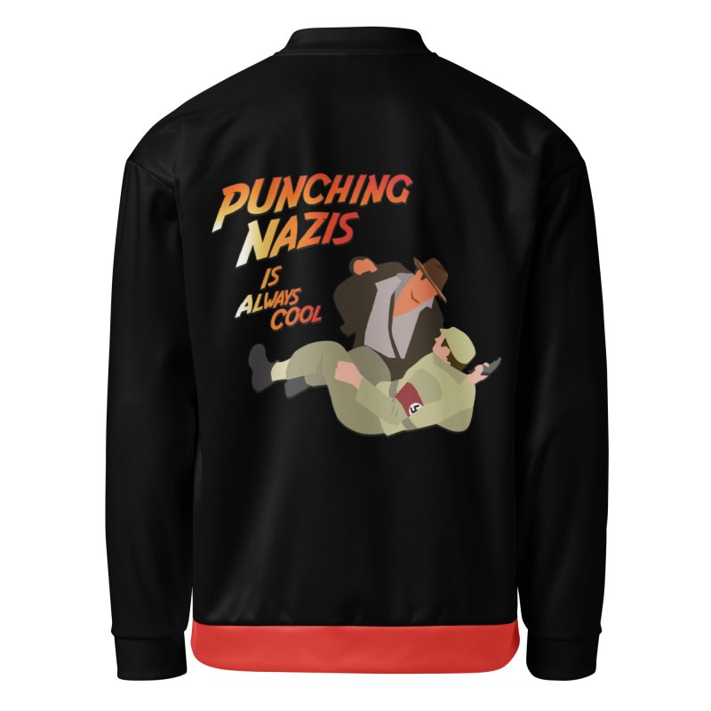 Punching Nazis Is Always Cool Unisex Bomber Jacket