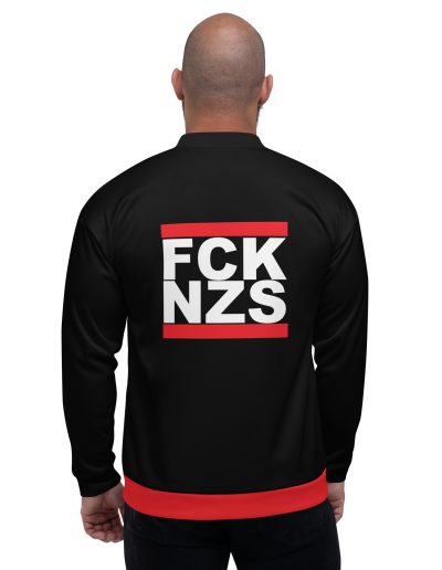 FCK NZS Fuck Nazis Unisex Bomber Jacket