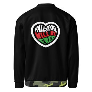 Palestine Will Be Free Unisex Bomber Jacket