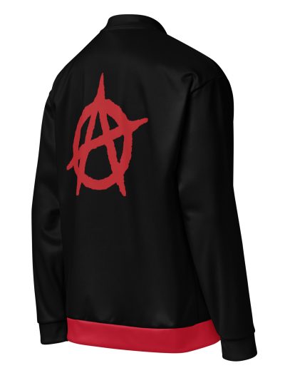 Anarchy Red Anarchist Symbol Unisex Bomber Jacket