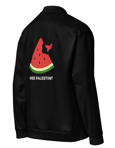 Free Palestine Watermelon Bomber Jacket