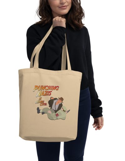 Punching Nazis Is Always Cool Eco Tote Bag