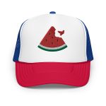 Free Palestine Watermelon Foam Trucker Hat