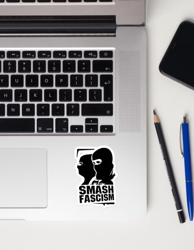 Smash Fascism Antifascist Bubble-free Stickers