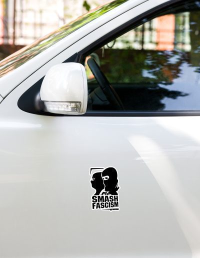 Smash Fascism Antifascist Bubble-free Stickers