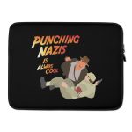 Punching Nazis Is Always Cool Laptop Sleeve