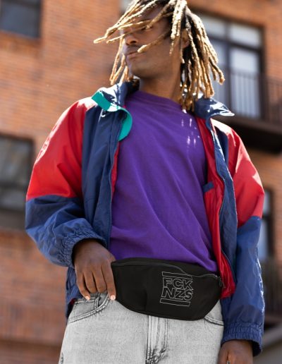 FCK NZS Outline Fanny Pack (Bum Bag)