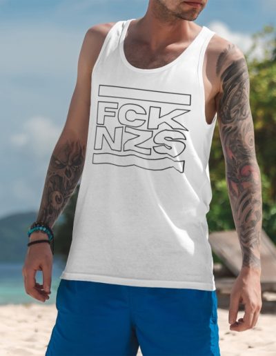 FCK NZS Outline Tank Top Vest