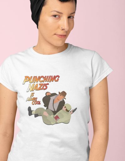 Punching Nazis is Always Cool Women's T-Shirt