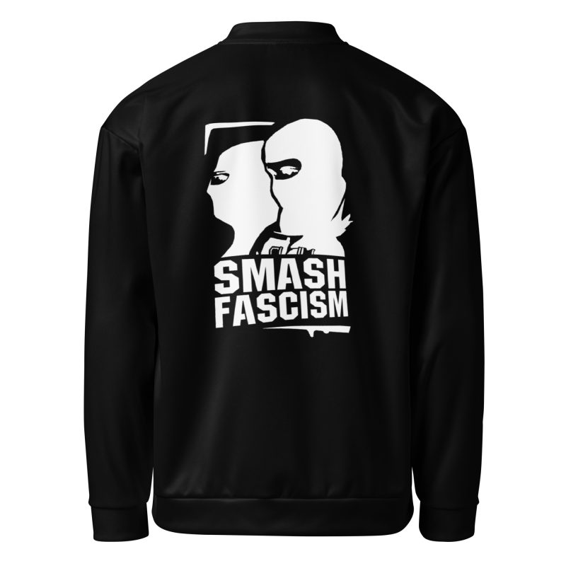 Smash Fascism Antifa Unisex Bomber Jacket