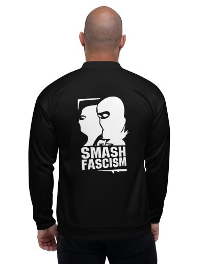 Smash Fascism Antifa Unisex Bomber Jacket