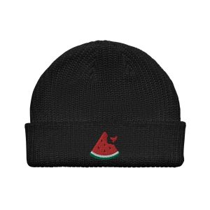 Free Palestine Watermelon Fisherman Beanie