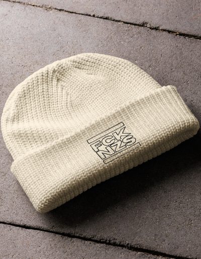 FCK NZS Outline Fisherman Beanie