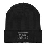 FCK NZS Outline Organic Ribbed Beanie