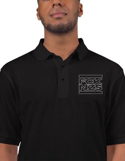 FCK NZS Outline Men's Premium Polo