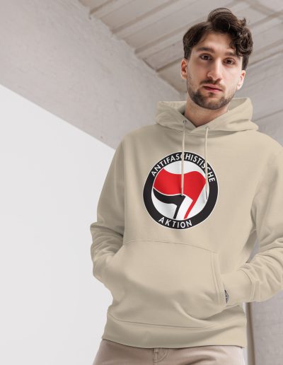 Antifa Antifaschistische Aktion Unisex Organic Hoodie