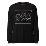 FCK NZS Outline Unisex Long Sleeve T-shirt