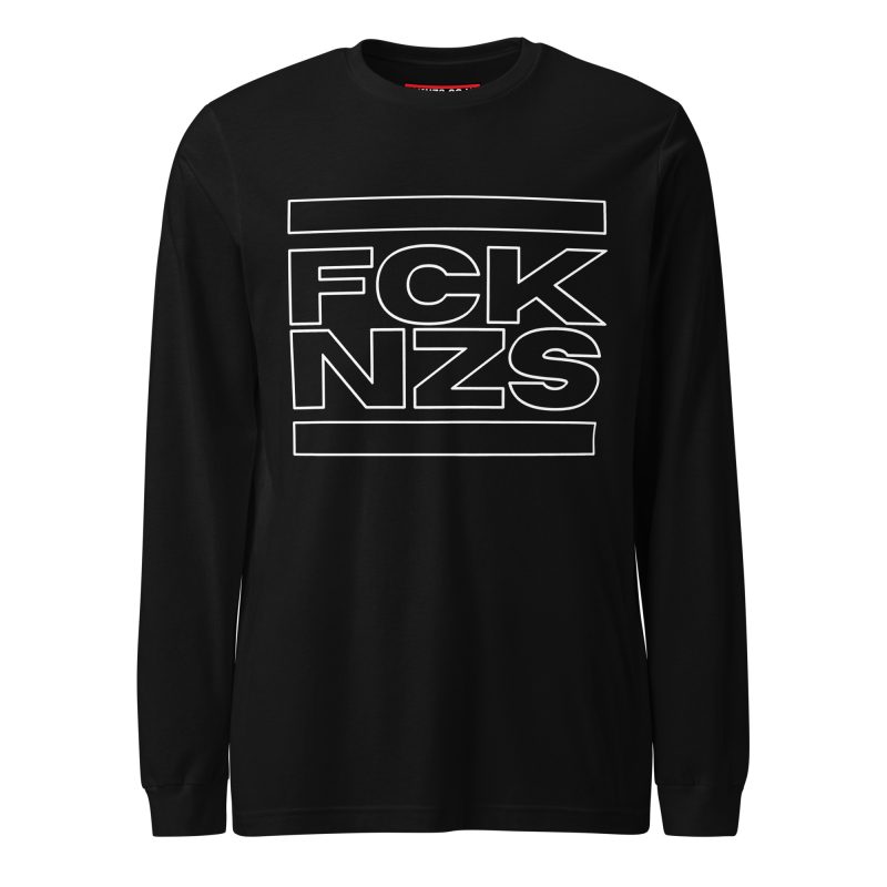 FCK NZS Outline Unisex Long Sleeve T-shirt