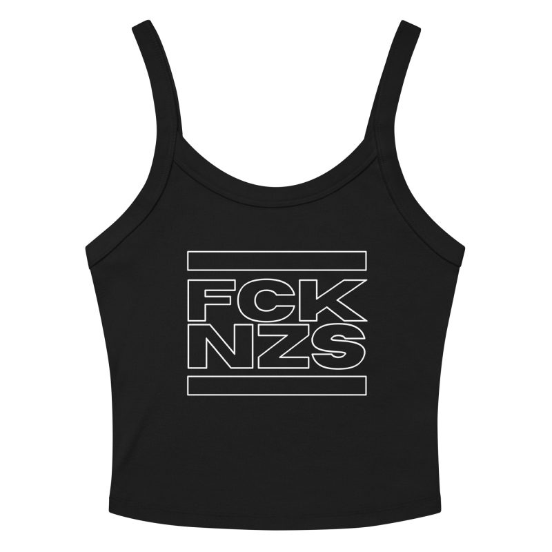 FCK NZS Outline Women’s Micro-rib Tank Top (Vest)