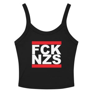 FCK NZS Antifa Women’s Micro-rib Tank Top (Vest)