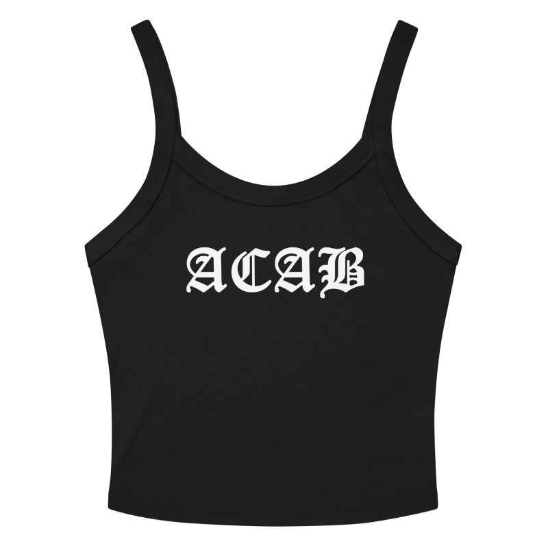 ACAB Women’s Micro-rib Tank Top (Vest)