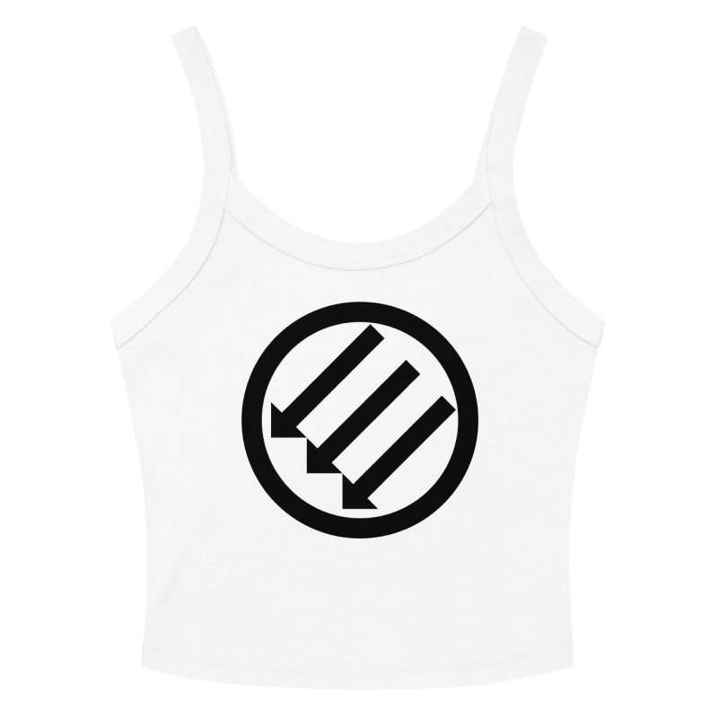 Antifa Iron Front 3 Arrows Women’s Micro-rib Tank Top (Vest)