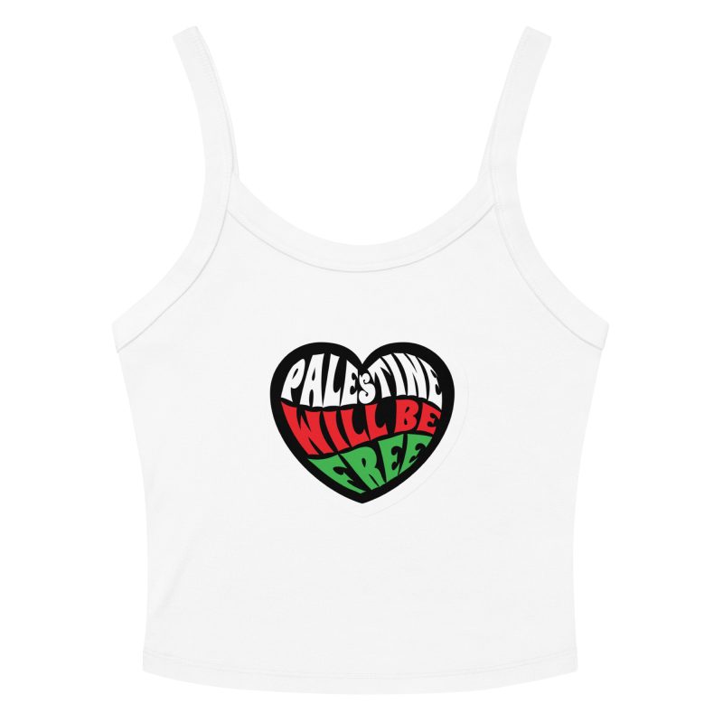 Palestine Will Be Free Women’s Micro-rib Tank Top (Vest)