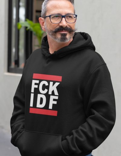 FCK IDF “Centred” Unisex Organic Hoodie