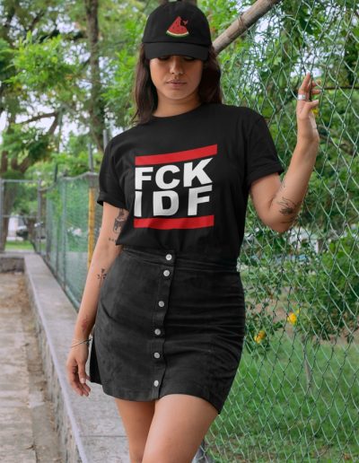 FCK IDF “Centred” Unisex Organic Cotton T-shirt