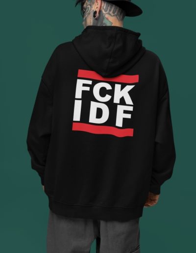 FCK IDF “Centred” Unisex Heavy Blend Zip Hoodie