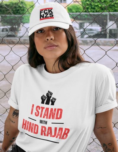 I Stand with Hind Rajab Unisex Organic Cotton T-shirt