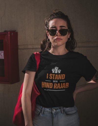 I Stand with Hind Rajab Unisex t-shirt