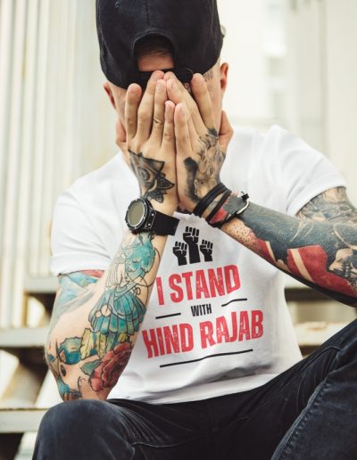 I Stand with Hind Rajab Unisex t-shirt