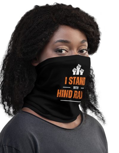 I Stand with Hind Rajab Neck Gaiter